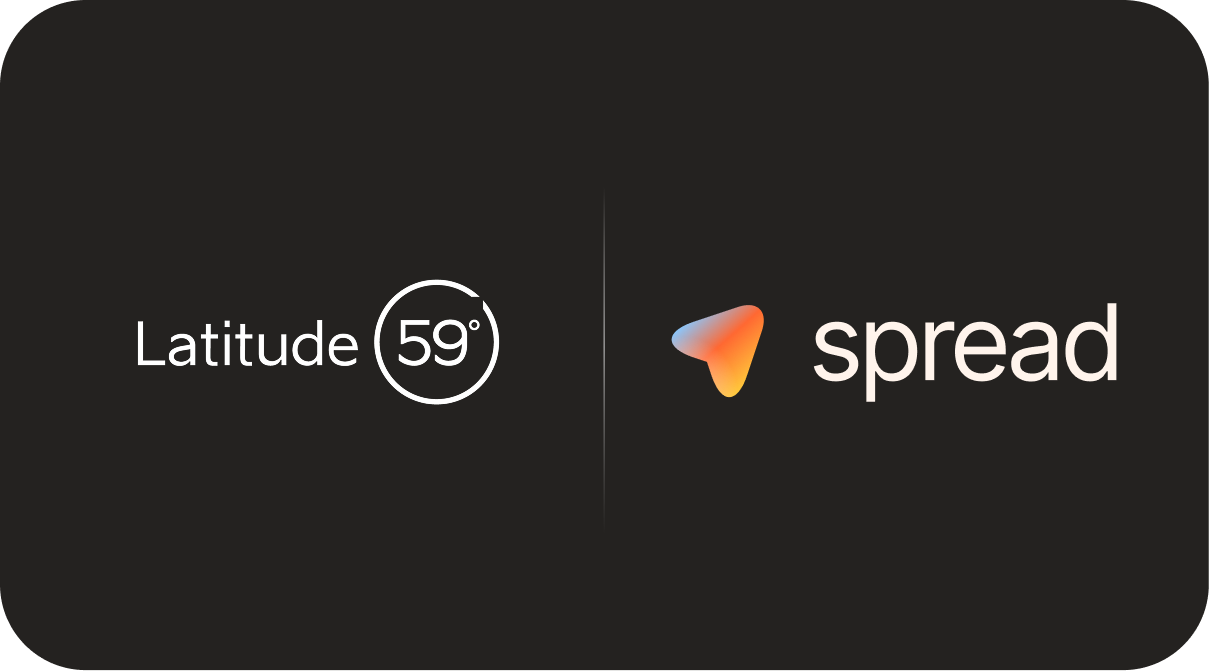 Latitude59 × Go Spread partnership